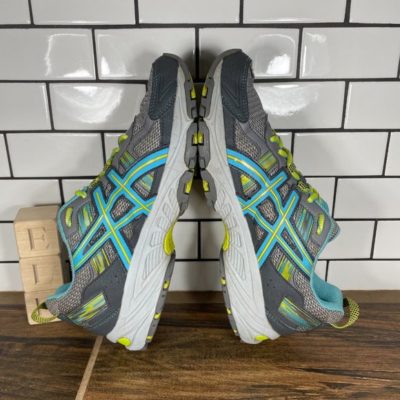 Asics Womens Gray GEL Venture 5 T5N8N Low Top Athletic Running Shoes Size 8.5 - Picture 5 of 12